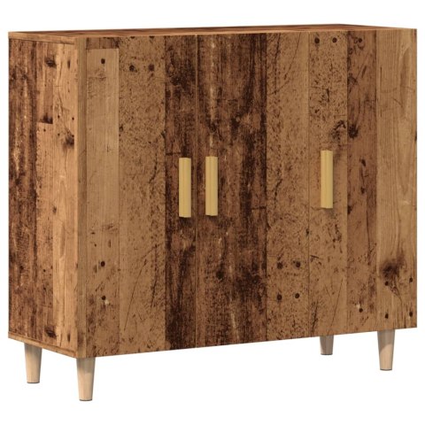 Szafka, stare drewno, 90x34x80 cm, materiał drewnopochodny Szafka, stare drewno, 90x34x80 cm, materiał drewnopochodny