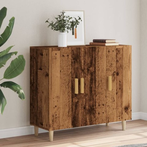 Szafka, stare drewno, 90x34x80 cm, materiał drewnopochodny Szafka, stare drewno, 90x34x80 cm, materiał drewnopochodny