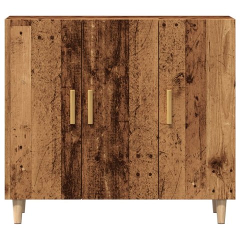 Szafka, stare drewno, 90x34x80 cm, materiał drewnopochodny Szafka, stare drewno, 90x34x80 cm, materiał drewnopochodny