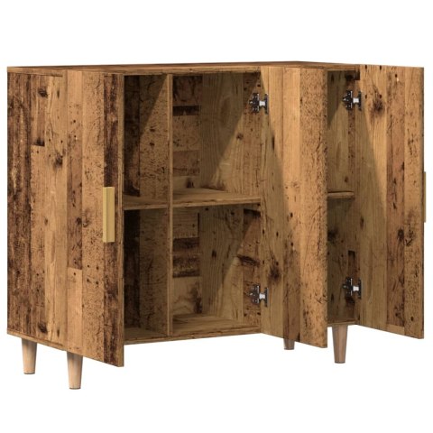Szafka, stare drewno, 90x34x80 cm, materiał drewnopochodny Szafka, stare drewno, 90x34x80 cm, materiał drewnopochodny