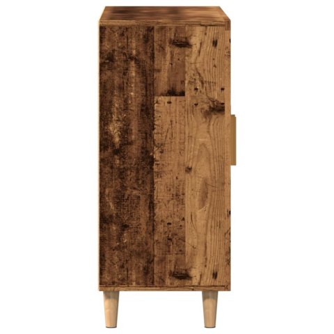 Szafka, stare drewno, 90x34x80 cm, materiał drewnopochodny Szafka, stare drewno, 90x34x80 cm, materiał drewnopochodny