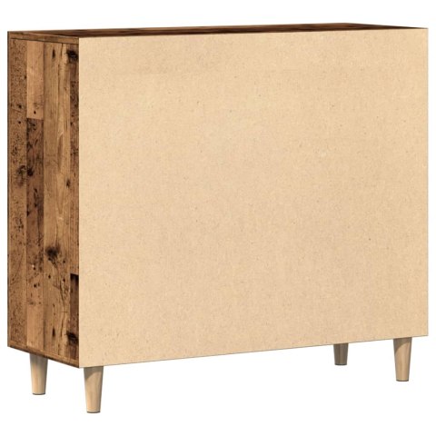 Szafka, stare drewno, 90x34x80 cm, materiał drewnopochodny Szafka, stare drewno, 90x34x80 cm, materiał drewnopochodny