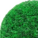  Sztuczne kule bukszpanowe z diodami LED 2 szt. Zielone 52 cm