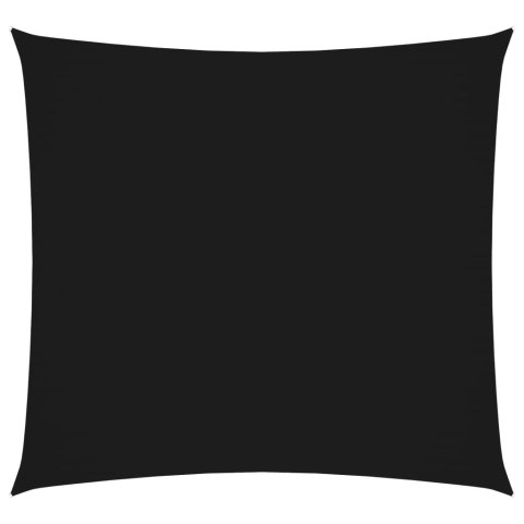 Kwadratowy żagiel ogrodowy, tkanina Oxford, 5x5 m, czarny Kwadratowy żagiel ogrodowy, tkanina Oxford, 5x5 m, czarny