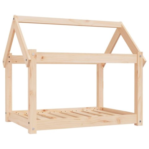 Legowisko dla psa, 81x60x70 cm, lite drewno sosnowe Legowisko dla psa, 81x60x70 cm, lite drewno sosnowe