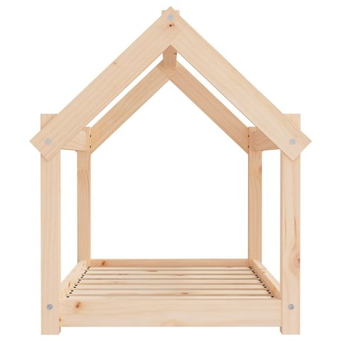 Legowisko dla psa, 81x60x70 cm, lite drewno sosnowe Legowisko dla psa, 81x60x70 cm, lite drewno sosnowe