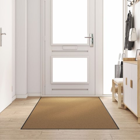 Wycieraczka vidaXL Przezroczysta Kremowa 120x250 cm