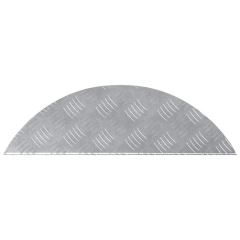  Aluminiowe Nakładki na Schody 15 sztuk Antypoślizgowe 60x18 cm
