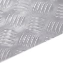  Aluminiowe Płyty z Wypukłym Wzorem 2 szt. Antypoślizgowe 40x40 cm