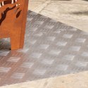  Płyty Aluminiowe w Krateczkę 2 szt. Antypoślizgowe 100x50 cm