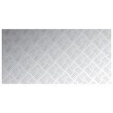  Płyty Aluminiowe w Krateczkę 2 szt. Antypoślizgowe 100x50 cm