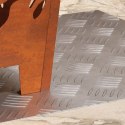  Płyty aluminiowe z kratką 2 sztuki Antypoślizgowe 50x50 cm