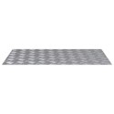  Płyty aluminiowe z rombowym wzorem 2 szt. Antypoślizgowe 80x50 cm