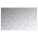  Płyty aluminiowe z rombowym wzorem 2 szt. Antypoślizgowe 80x50 cm