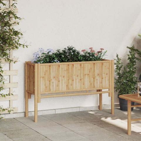 Podniesiony ogród vidaXL 110x35x70 cm z bambusa