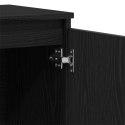  Szafka Black Oak 101x35x60 cm z drewna inżynieryjnego