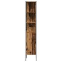 Szafka łazienkowa vidaXL Stare drewno 33x33x185,5 cm Drewno inżynieryjne