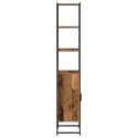 Szafka łazienkowa vidaXL Stare drewno 33x33x185,5 cm Drewno inżynieryjne
