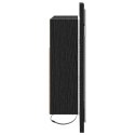 Lustro do łazienki LED vidaXL z szafką w czarnym dębie 60x12x45 cm z materiału drewnopochodnego