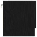 Szafa vidaXL Czarny Dąb 70x32,5x35 cm z drewna inżynieryjnego