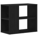  Kredens Czarny Dąb 60x30x50 cm Z Drewna Inżynieryjnego