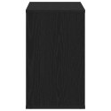  Kredens Czarny Dąb 60x30x50 cm Z Drewna Inżynieryjnego