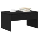 Stolik kawowy vidaXL Czarny Dąb - 80 x 50.5 x 41.5 cm