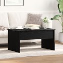 Stolik kawowy vidaXL Czarny Dąb - 80 x 50.5 x 41.5 cm
