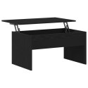 Stolik kawowy vidaXL Czarny Dąb - 80 x 50.5 x 41.5 cm