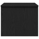 Stolik kawowy vidaXL Czarny Dąb - 80 x 50.5 x 41.5 cm