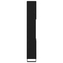 Szafka Łazienkowa vidaXL Czarny Dąb 30x30x190 cm Z Drewna Technicznego