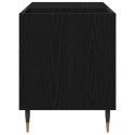 Szafka na płyty vidaXL Czarny Dąb 84,5x38x48 cm Materiał drewnopochodny