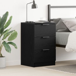 Szafka nocna vidaXL z czarnego dębu - 40x65x65 cm