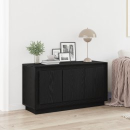  Kredens Czarny Dąb 102x35x55 cm Drewno inżynieryjne
