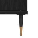  Szafka pod umywalkę Czarny Dąb 65x33x60 cm Drewno inżynieryjne