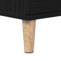  Szafka z umywalką Czarny Dąb 65x33x60 cm Drewno inżynieryjne