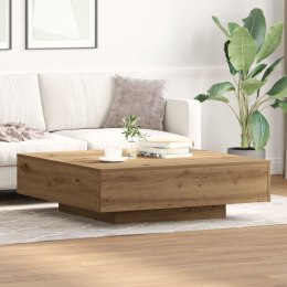 Stolik kawowy vidaXL Artisan Oak 100x100x31 cm z drewna inżynieryjnego