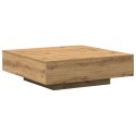 Stolik kawowy vidaXL Artisan Oak 100x100x31 cm z drewna inżynieryjnego