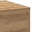 Stolik kawowy vidaXL Artisian Dąb 55x55x31 cm z drewna inżynieryjnego