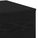 Stolik kawowy vidaXL Czarny Dąb 55x55x31 cm z materiałów drewnopochodnych