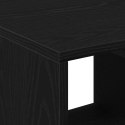 Stolik kawowy vidaXL Czarny Dąb 90x49x45 cm Z materiału drewnopochodnego