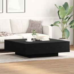 Stolik kawowy vidaXL w kolorze czarnego dębu, 100x100x31 cm, z drewna inżynieryjnego