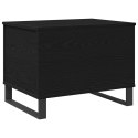 Stolik kawowy vidaXL z podnoszonym blatem Czarny Dąb 60x44,5x45 cm z materiału drewnopochodnego
