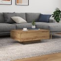 Stolik kawowy vidaXL z podświetleniem LED Artisan Oak 85x55x31 cm