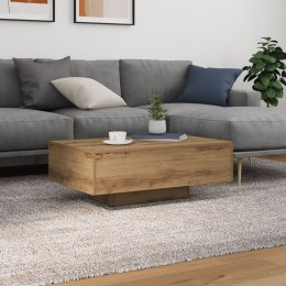 Stolik kawowy vidaXL z podświetleniem LED Artisan Oak 85x55x31 cm