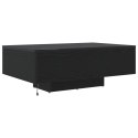 Stolik kawowy vidaXL z podświetleniem LED Czarny Dąb 85x55x31 cm