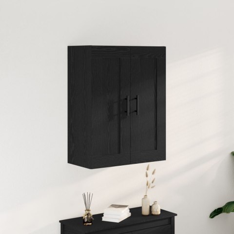Szafka wisząca vidaXL Czarny Dąb 69,5x34x90 cm Z materiału drewnopochodnego