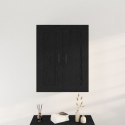  Wysoki kredens Czarny Dąb 69,5x34x90 cm Z materiałów drewnianych