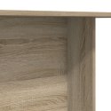 Stół jadalny vidaXL Sonoma Dąb 110x60x75 cm z materiału drewnopochodnego