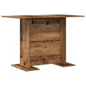 Stół jadalny vidaXL Stary Drewno 110x60x75 cm Z drewna inżynieryjnego